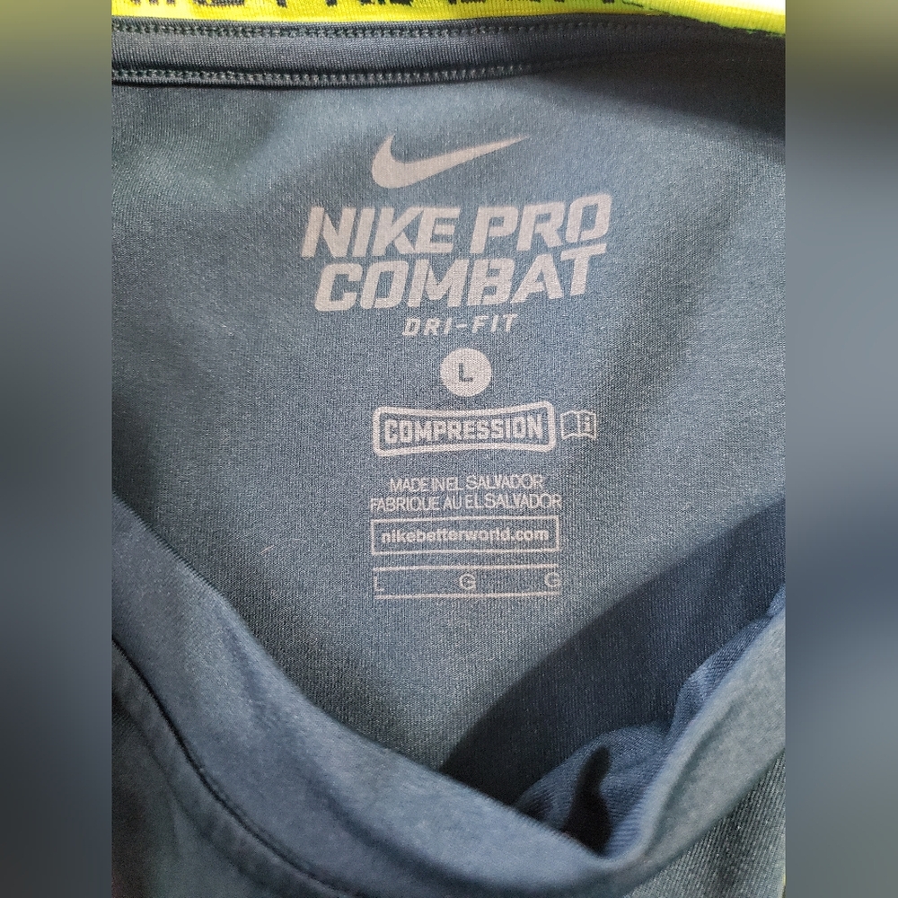 NIKE PRO COMBAT Men's Dri-Fit Compression Tank, Size: Large - Picture 8 of 10
